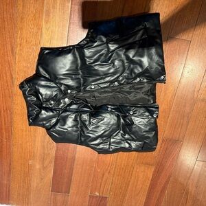 Black Puffer Vest